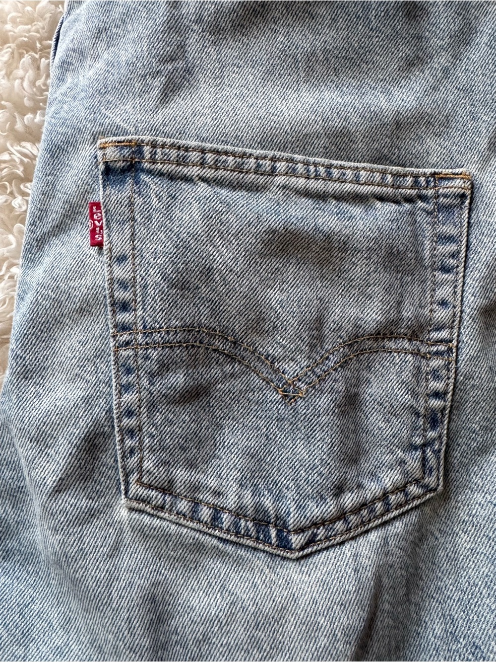 LEVI's Women’s Two Horse Brand Overalls Baggy Blue Relaxed Denim size medium - Picture 11 of 14